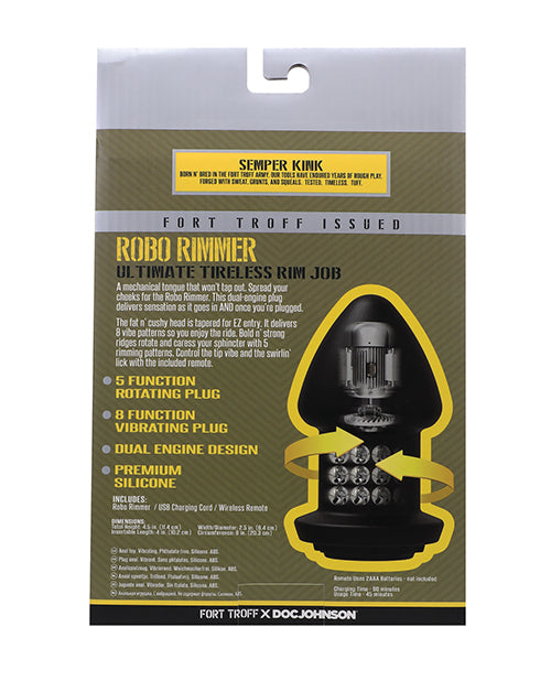 Fort Troff Robo Rimmer Vibrating Anal Plug