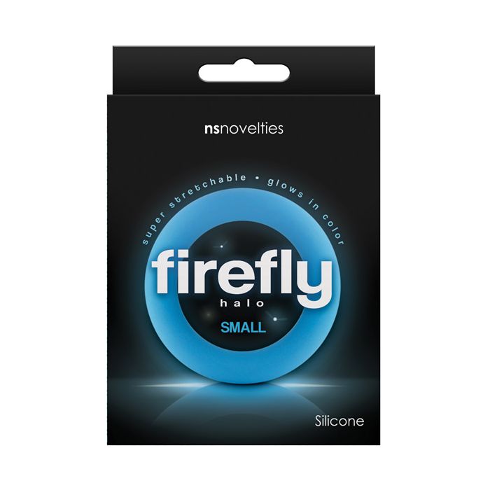 Firefly Halo Cockring - Blue (Available in 3 Sizes)