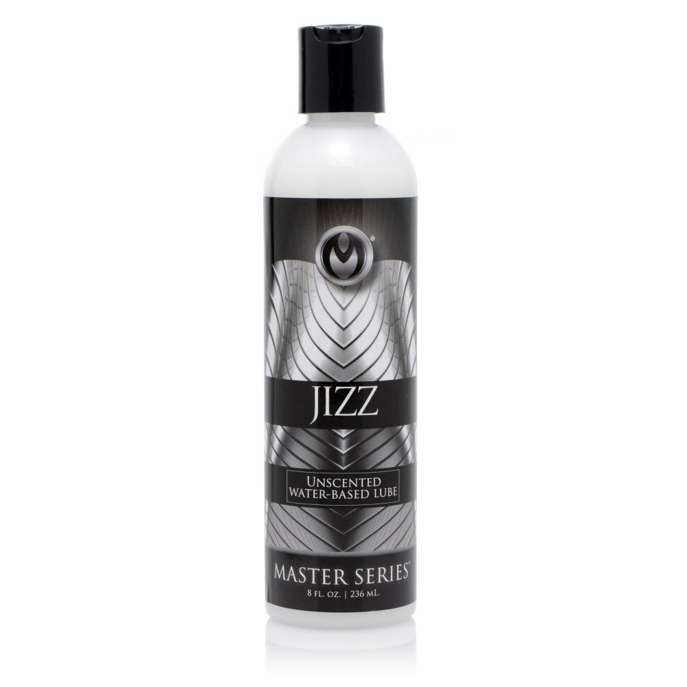 Master Series Jizz Cum Unscented Water Based Body Glide Lube Lubricant 8 Oz