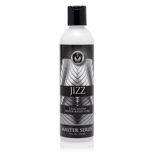 Master Series Jizz Cum Unscented Water Based Body Glide Lube Lubricant 8 Oz