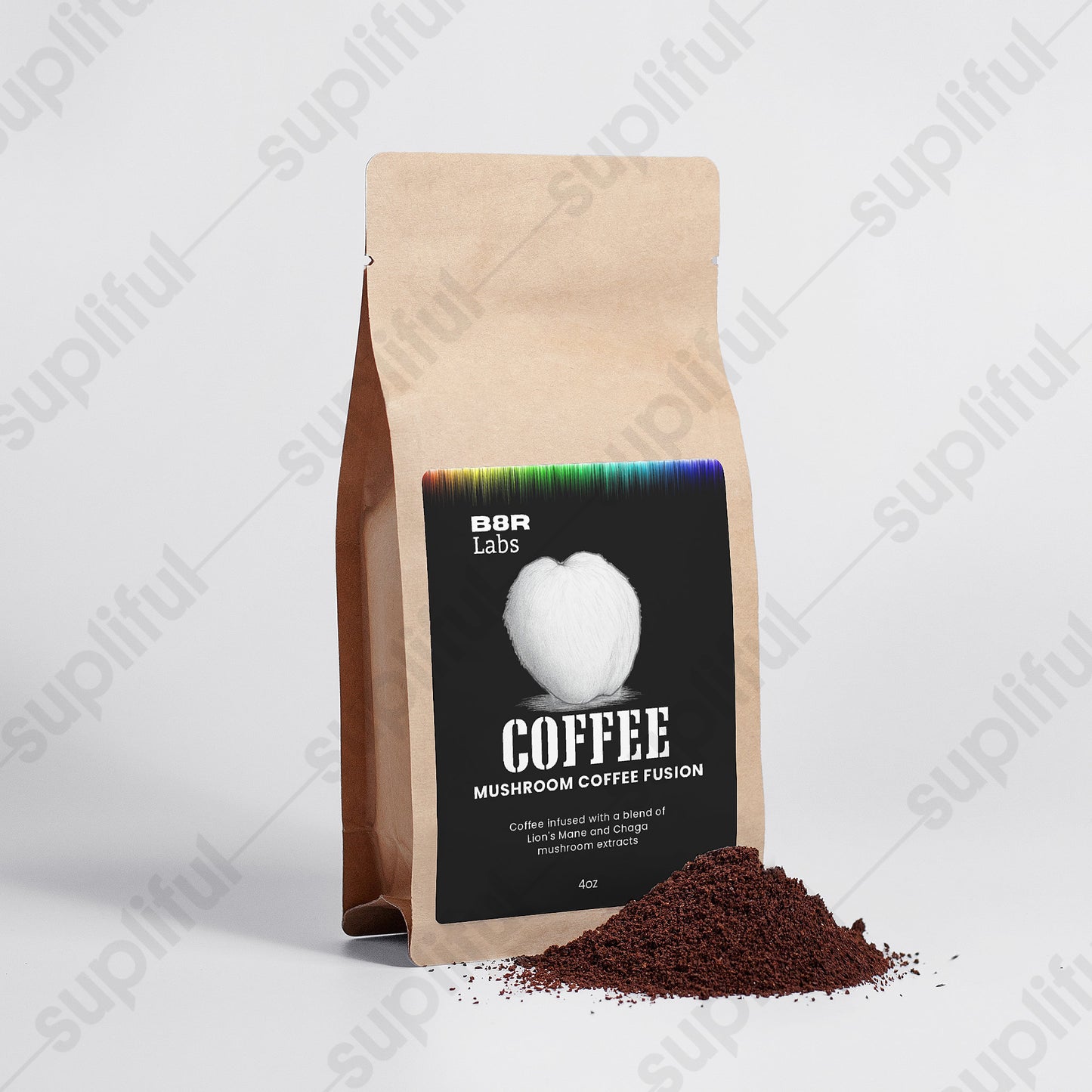 Mushroom Coffee Fusion - Lion’s Mane & Chaga 4oz