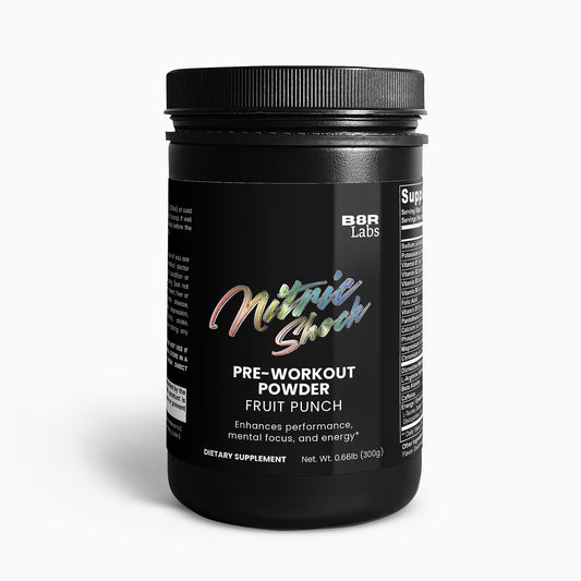 Nitric Shock Pre-Workout Powder (Fruit Punch)
