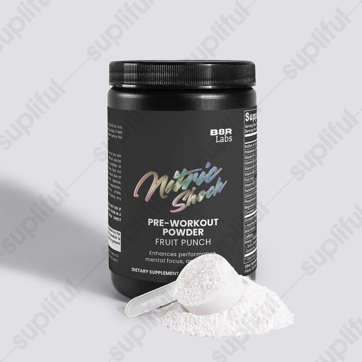 Nitric Shock Pre-Workout Powder (Fruit Punch)