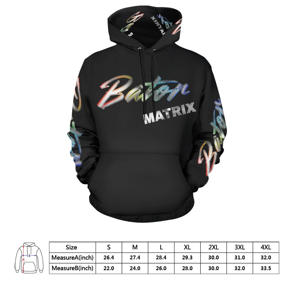 Men's All Over Print Hoodie (USA Size) (Model H13)