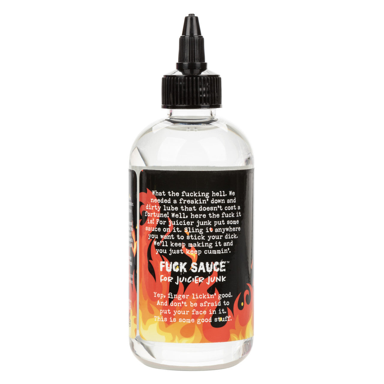 F**K F Sauce Hot Extra Warming Cinnamon Flavored Water Based Lubricant 8 Oz