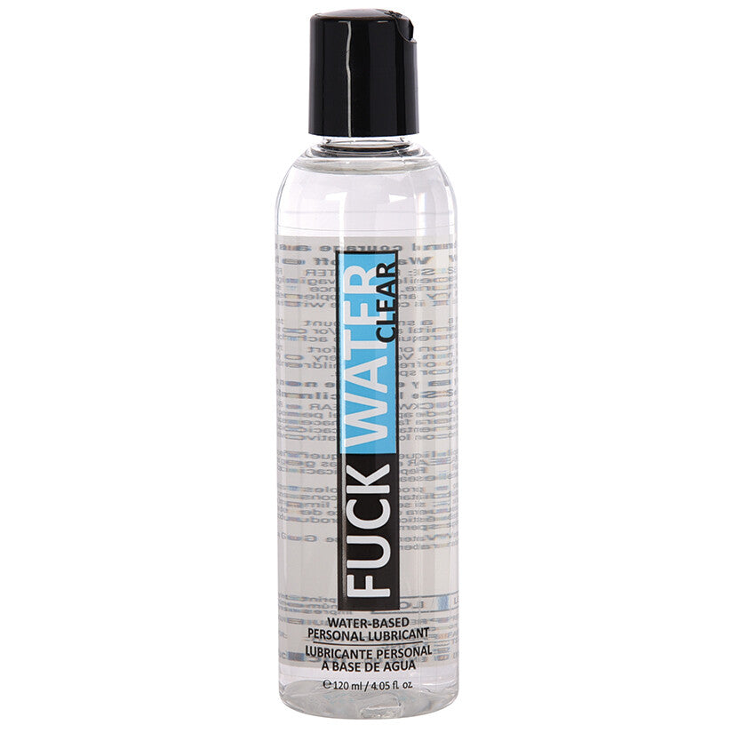Fuckwater Clear H2O Water Based Personal Lubricant - Choose Size
