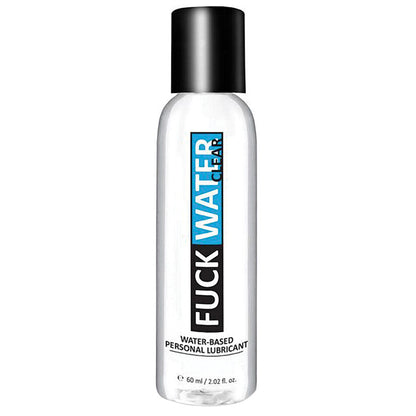 Fuckwater Clear H2O Water Based Personal Lubricant - Choose Size