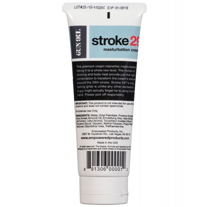 Stroke 29 Masturbation Cream - 6.7 oz