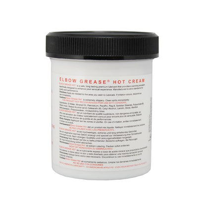 Elbow Grease - Oil Based Hot Cream - 4 oz Jar