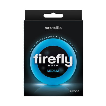 Firefly Halo Cockring - Blue (Available in 3 Sizes)
