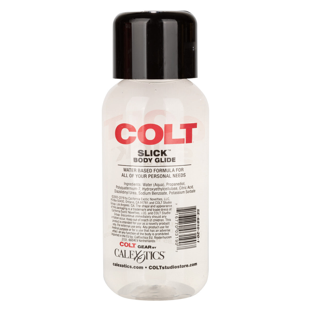 Colt Slick Body Glide Slippery Water Based Personal Lubricant 12.85 Oz
